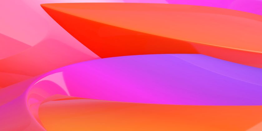 pink purple orange lines waves