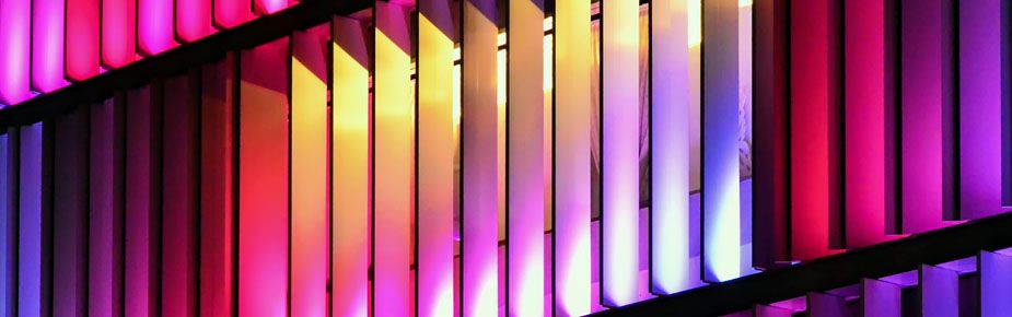 multicoloured window shutters