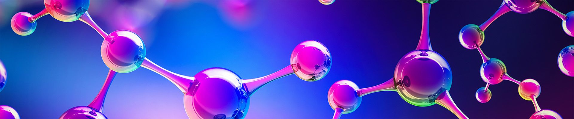Header Slider Abstract Atomic level structures