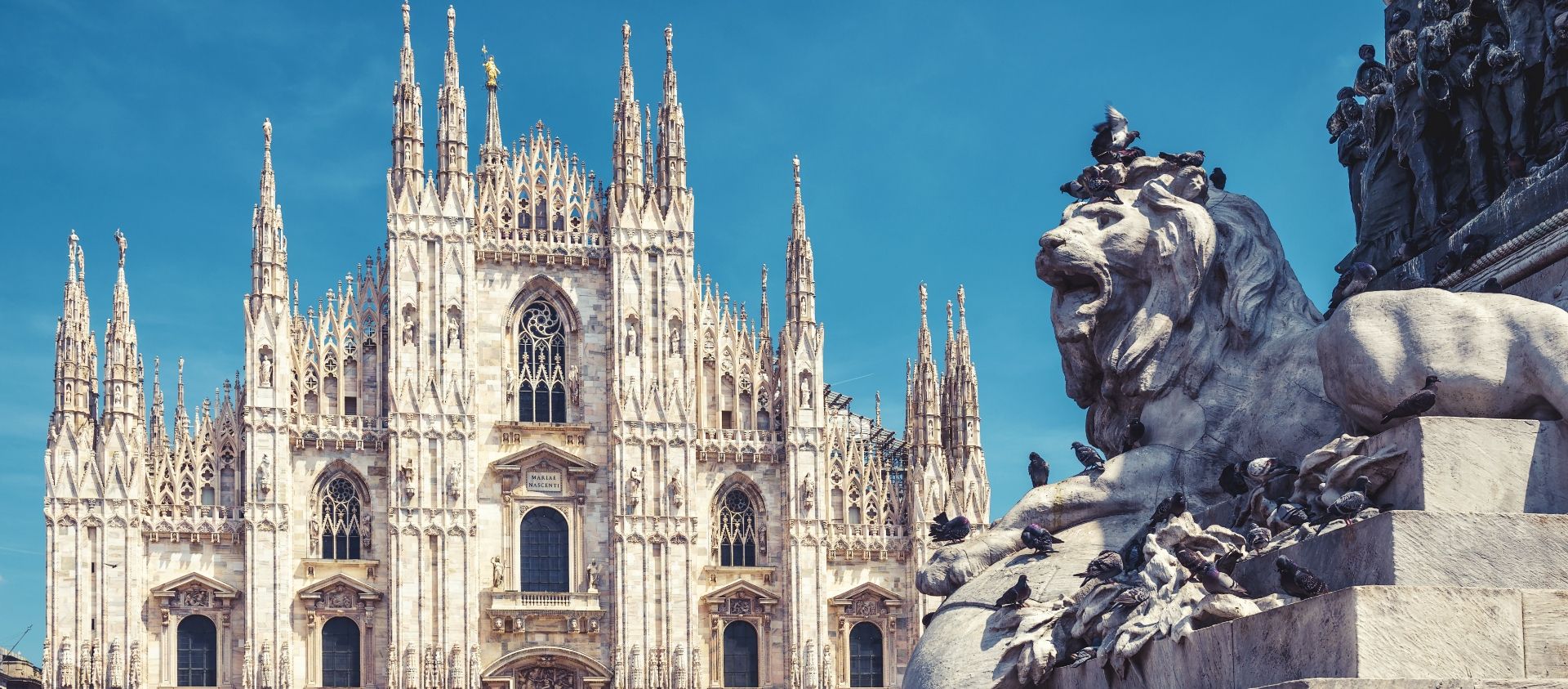 Milan Cathedral, Duomo di Milano, one of the largest churches in the world