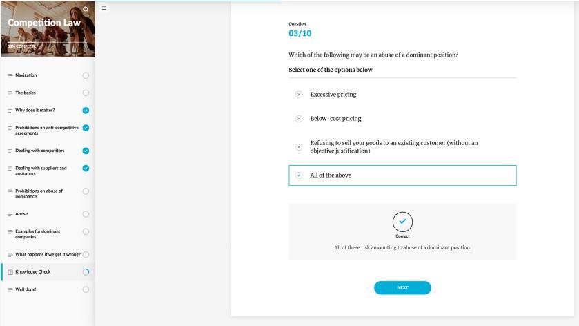 competiton screenshot