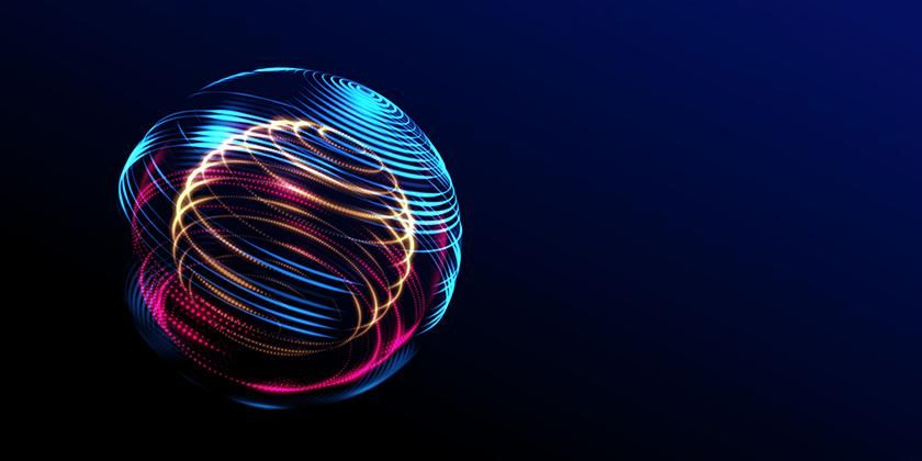 globe, lines