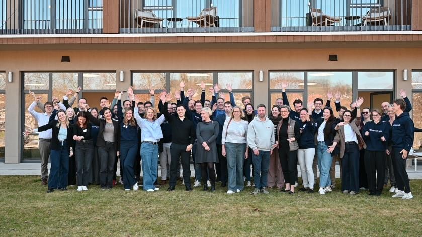 Gruppenfoto der 2026 CMS AI Camp Teilnehmerinnen und Teilnehmer.