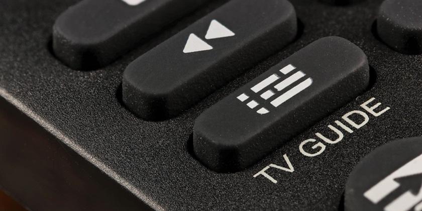 TV guide button on remote control 840x420