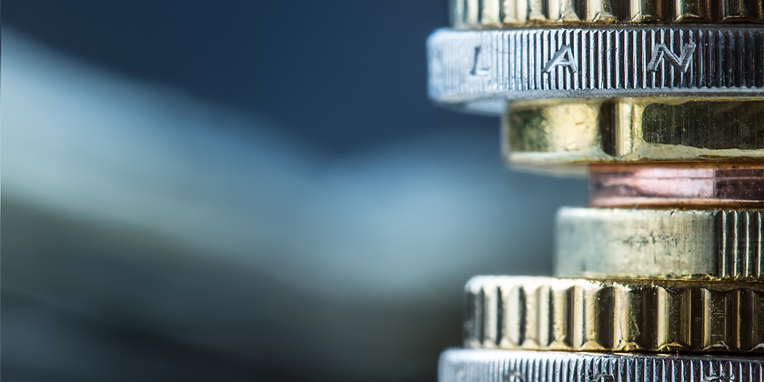 Stack of coins