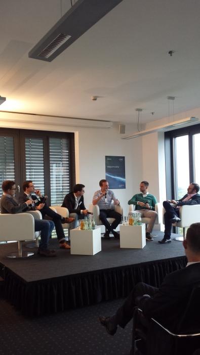 Sven Lackinger, Michael Minis, Andreas Schneider, Michel Stumpe, Dr. Julian Probstmeier, Jens Stoewhase (v.l.n.r.)