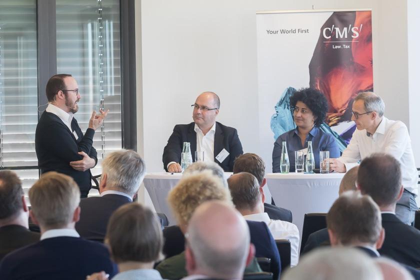 Jens Stoewhase, Mauro Pianezzola, Ghazaleh Koohestanian, Alexander Britz (v.l.n.r.)