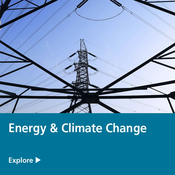 energy & climate change expertise tile