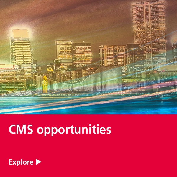 CMS opportunities tile
