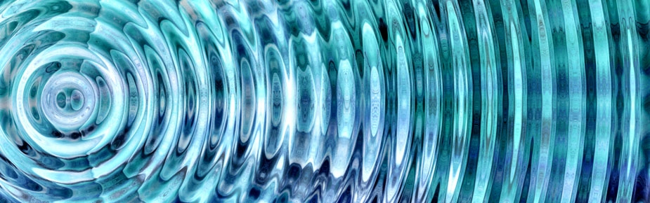 rippled glass