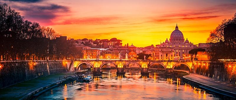 St. Peter's cathedral in Rome, Italy