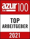 Azur100, Top Arbeitgeber - 2021