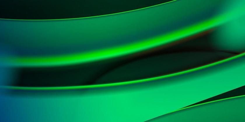  Abstract green lines 840x420