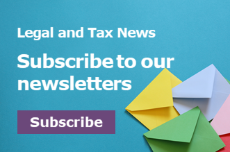 Legal and tax news 330x220