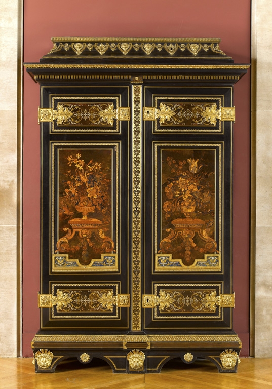 Mobilier Boulle - armoire