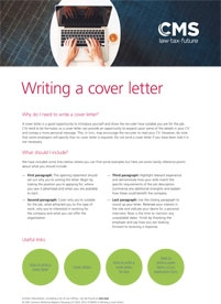 CR - Resources - writing a cover letter - thumbnail