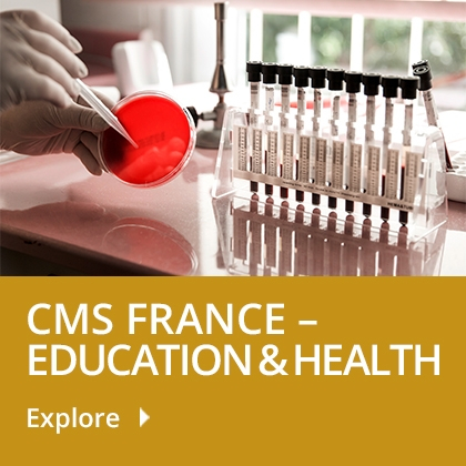 CMS France - Education & Health tile