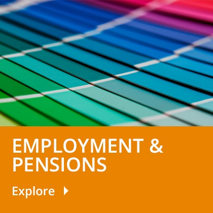 Employment & Pensions tile