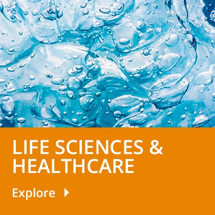 Life sciences & Healthcare tile