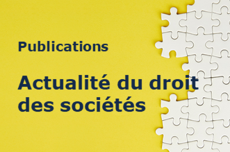 actualité droit des sociétés 330x220