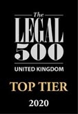 Legal 500 UK Top Tier 2020