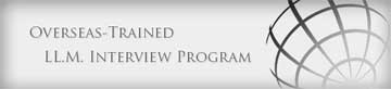Logo - Overseas Trained LLM Interview Program