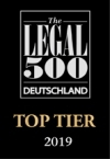 Legal500 Deutschland Top Tier 2019