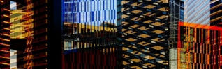 abstract office block