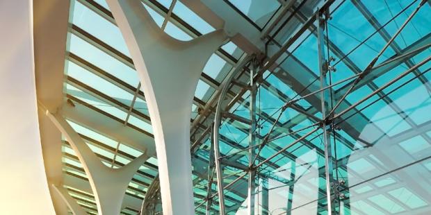 modern building abstract