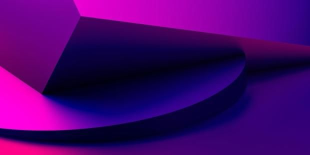 Abstract pink purple geometric background 840x420
