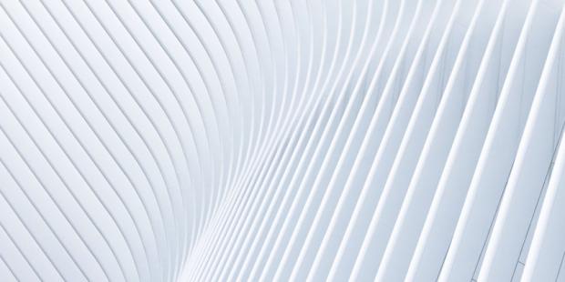abstract modern white building