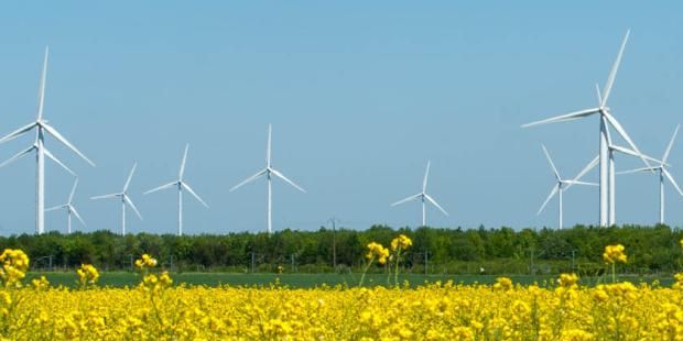 wind turbines