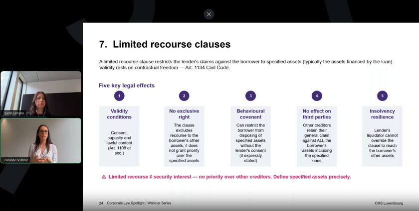CLS Webinar_Loan Agreements