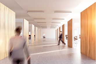 int&eacute;rieur bureau couloir droit du travail 330x220