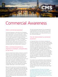 CR - Resources - commercial awareness - thumbnail