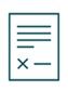 Contract signature icon 63x84