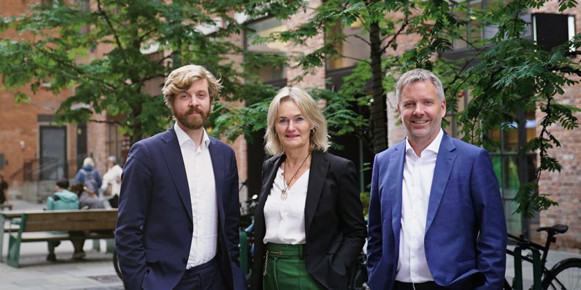 portrait of lawyers olav kregnes, torill hasle aamelfot and alexander with (real estate and tax)