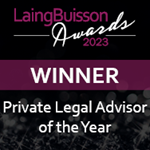 Laing Buisson Private Legal Advisor of the Year Awards logo