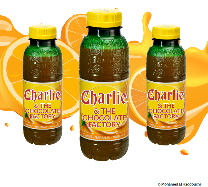 Charlie and the Chocolate Factory orange juice