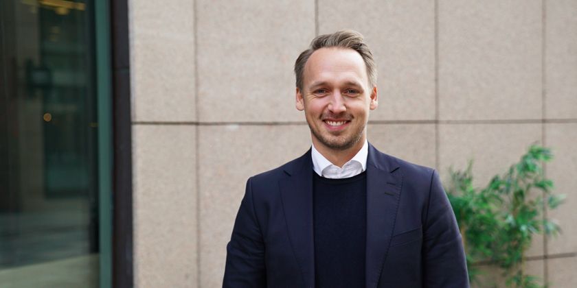 Portrait of trademark lawyer Mikkel Ellingsen