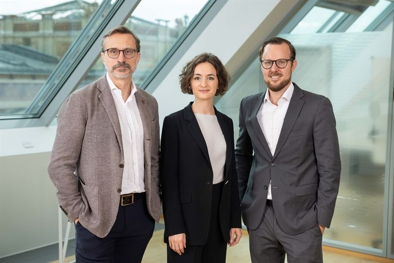 v.l.n.r: Thomas Hamerl, Valentina Eigner, Georg Gutfleisch