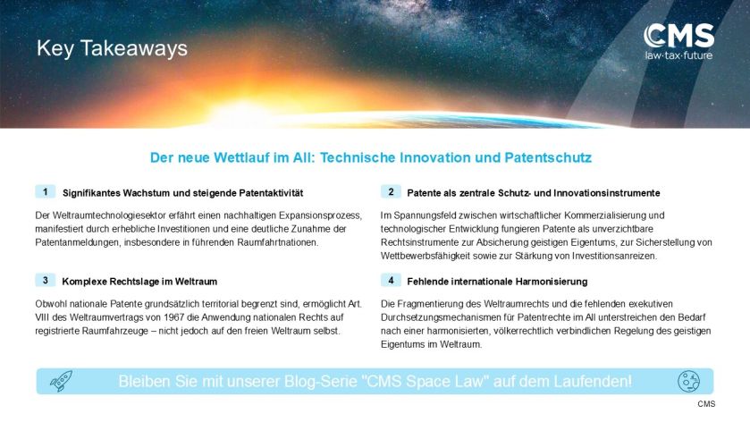 Infografik mit den Key Takeaways zum Bietrag