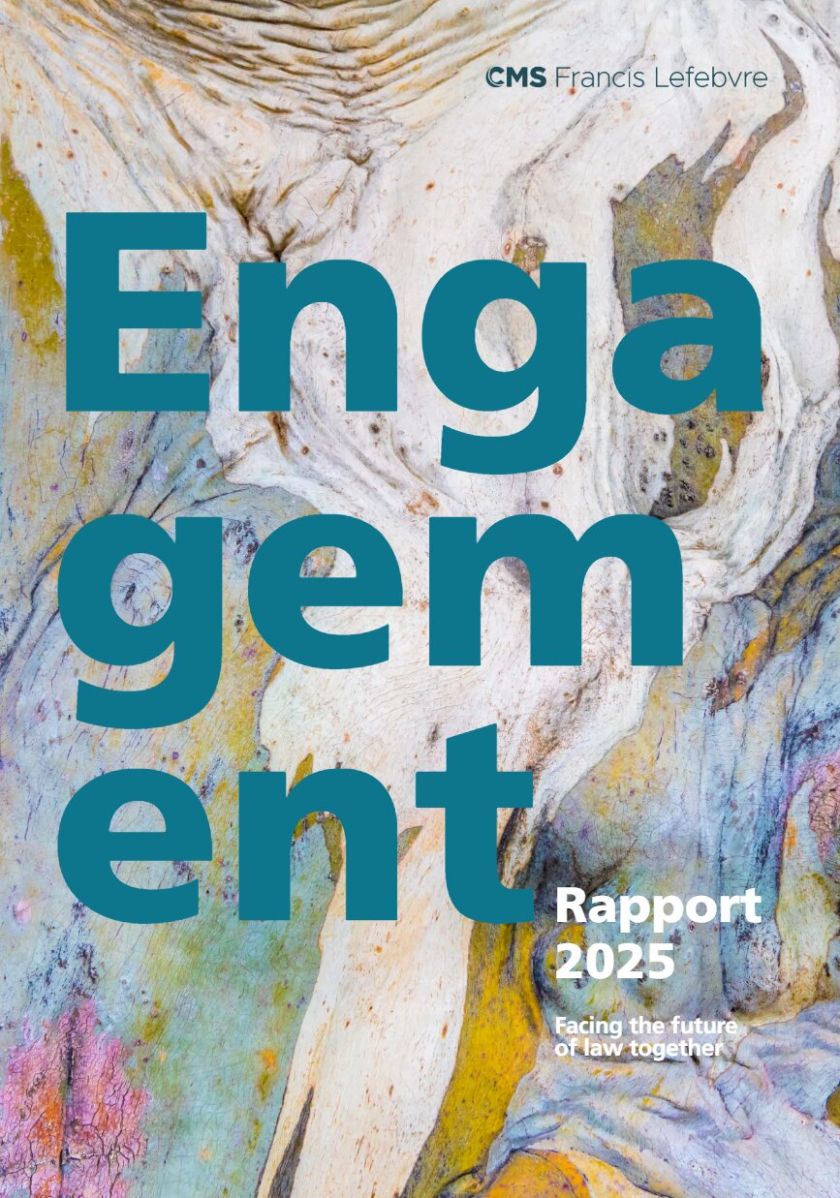 Couverture du rapport engagement 2025