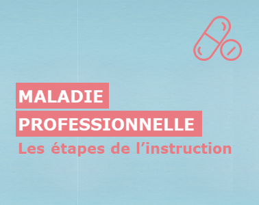 étapes procédure reconnaissance maladie professionnelle 380x300