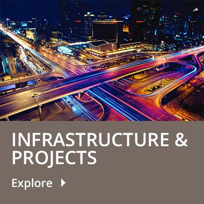 Infrastructure & Projects tile