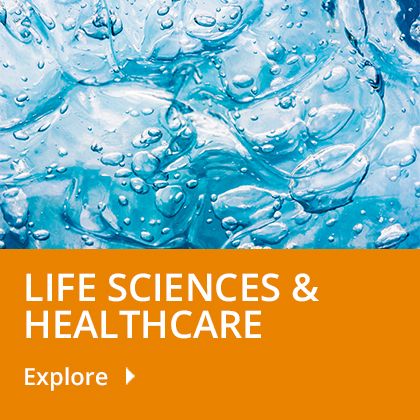 Life sciences & Healthcare tile