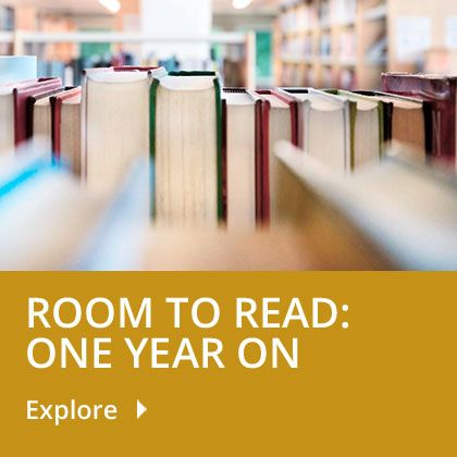 Room to read: one year on tile