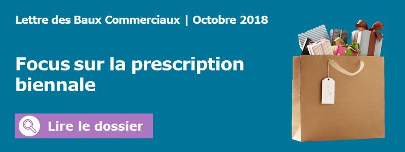 lettre baux commerciaux octobre 2018