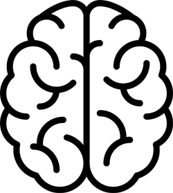  Pictogram of a brain