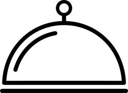 Pictogram - dinner cloche